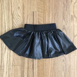 Joah Love Faux Leather Mini skirt